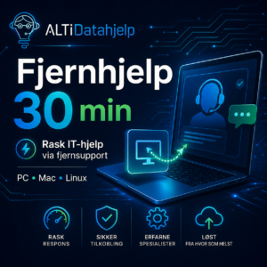 Fjernhjelp 30 min