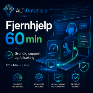 Fjernhjelp 60 min