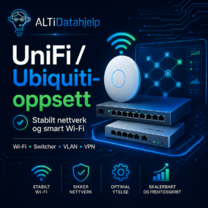 UniFi / Ubiquiti-oppsett